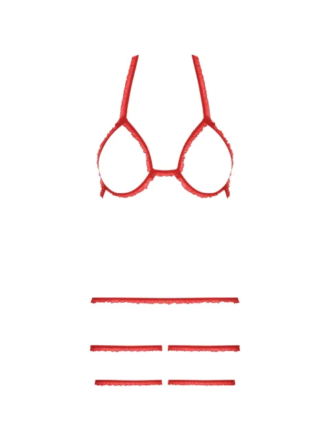 Maison Close комплект нижнего белья с эффектом тромплей