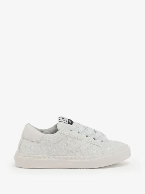 2 Star Kids tenis con detalles glitter