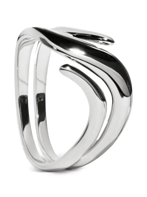 Monica Vinader swirl wrap ring