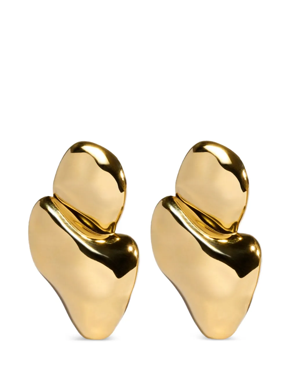 Monica Vinader Odyssey stud earrings - Oro