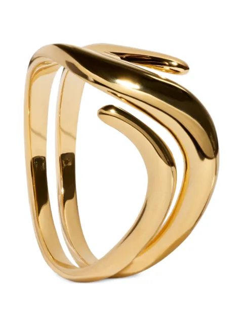 Monica Vinader anillo Swirl