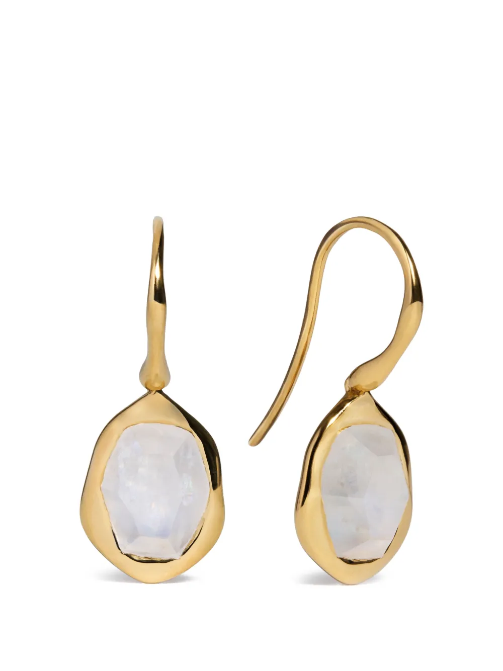 Monica Vinader Odyssey moonstone earrings - Gold