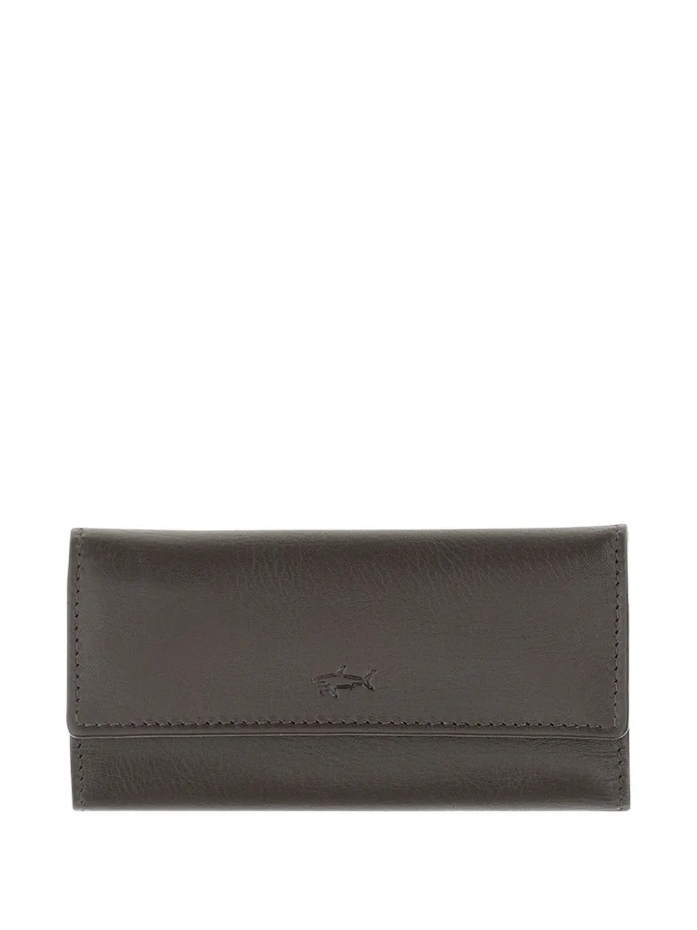 Paul & Shark leather key pouch - Marrone