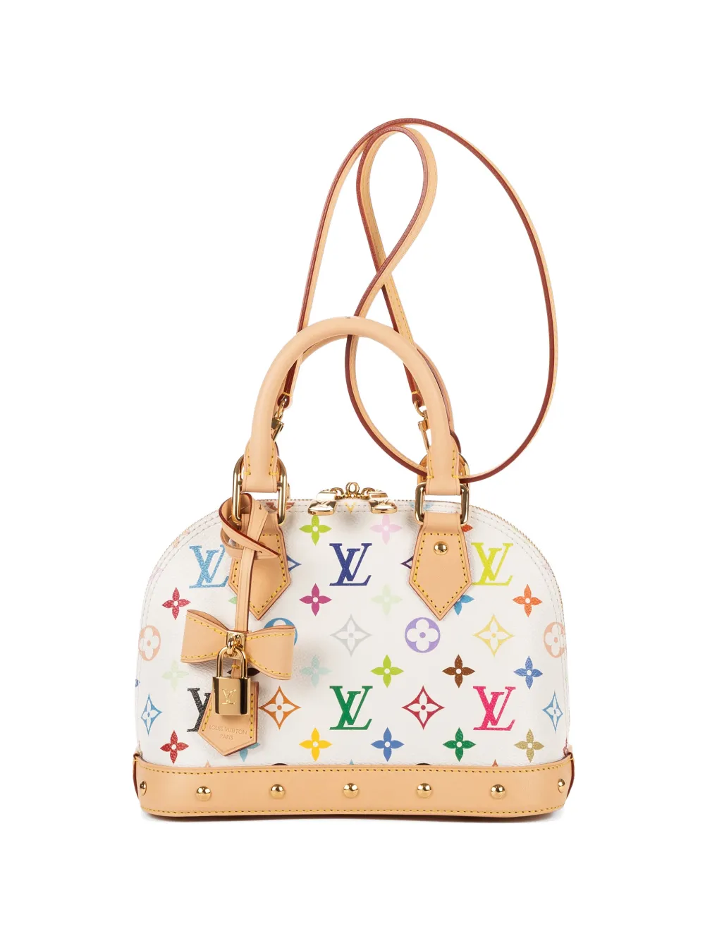 Louis Vuitton Pre-Owned x Takashi Murakami BB Alma Monogram bag - Bianco