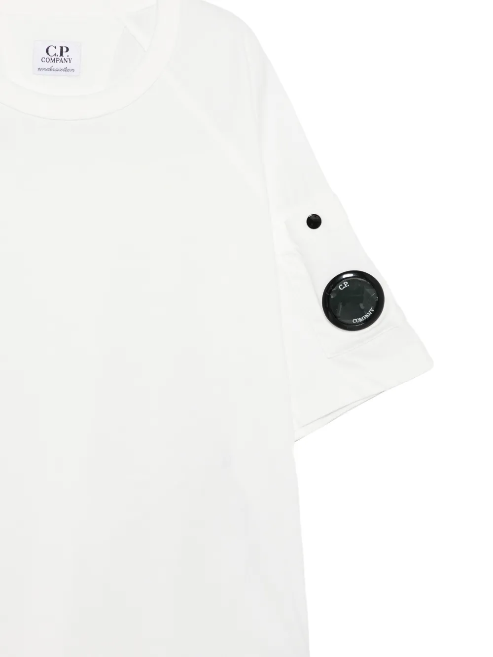 C.P. Company Kids T-shirt met logo Wit