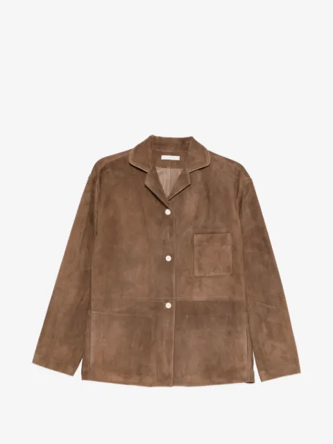 The Row Janine chest-pocket buttoned shirt