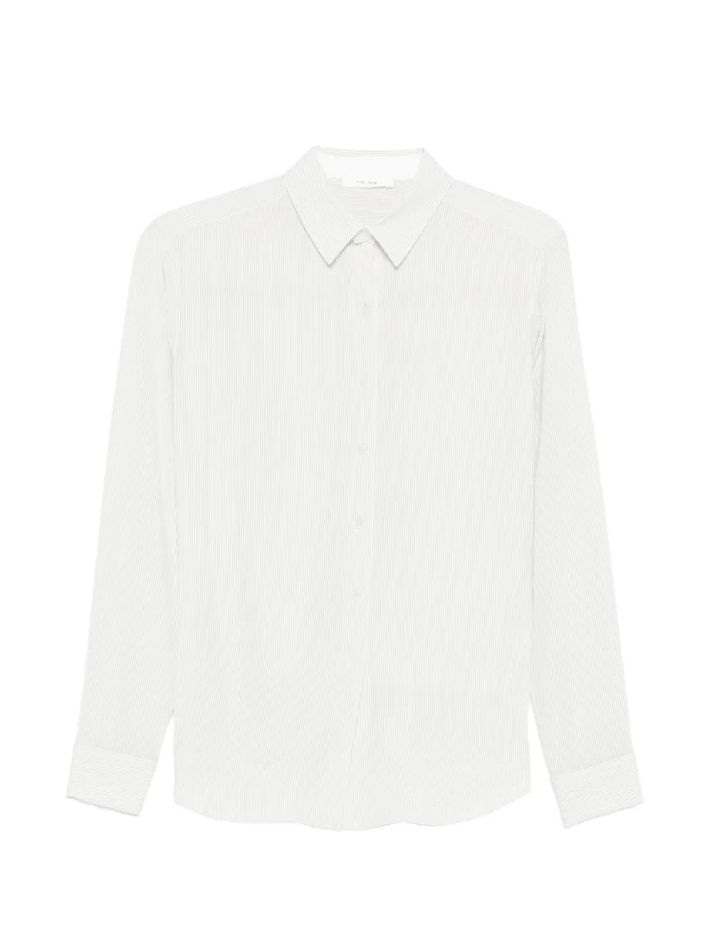 The Row Fiora striped shirt - Bianco
