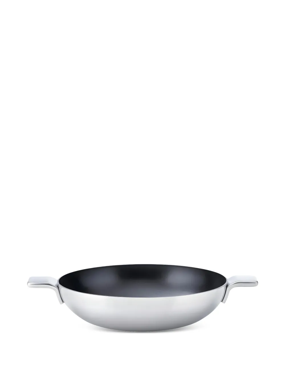 Alessi two-handle wok - Argento