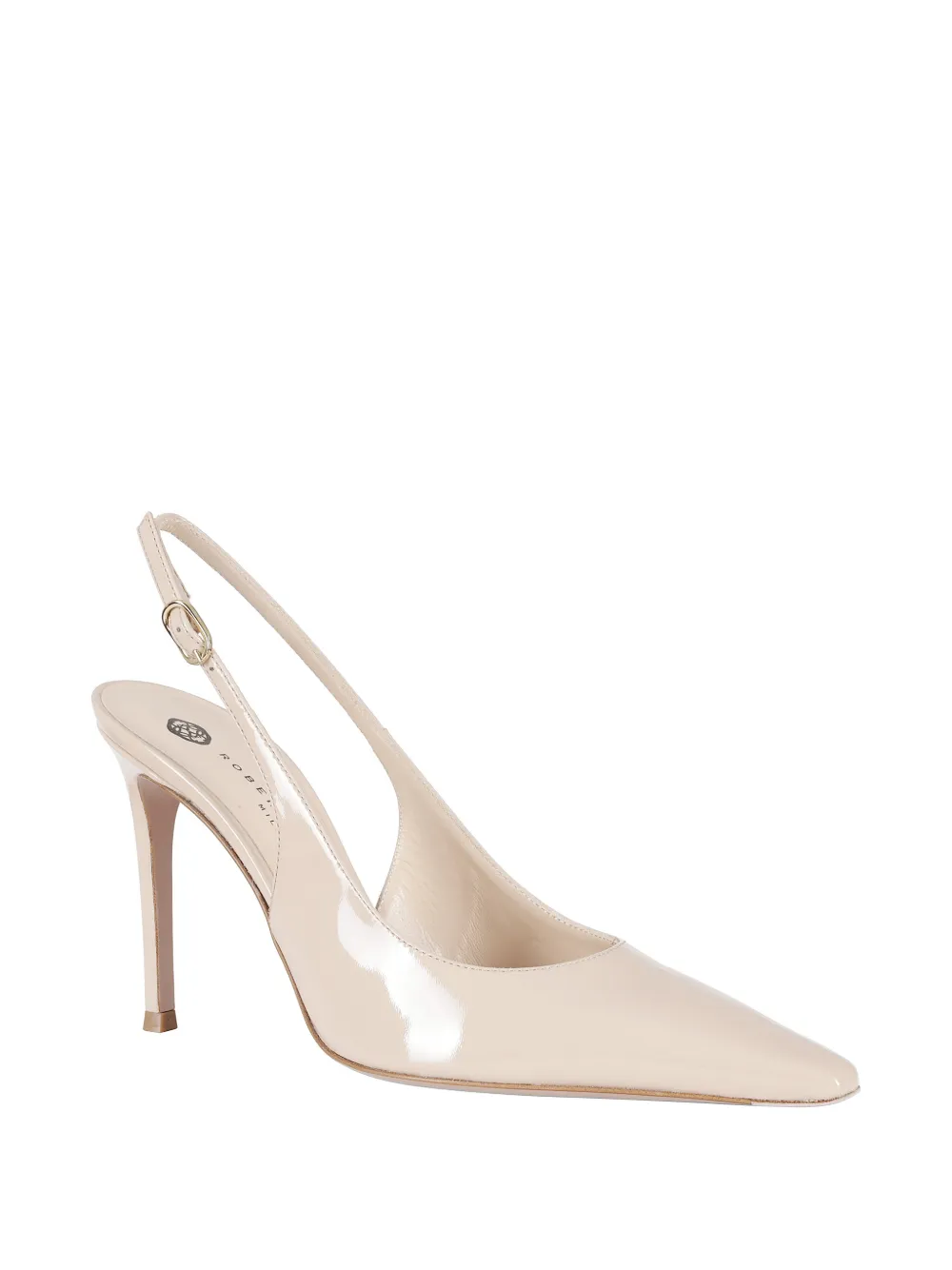 Roberto Festa Pumps met puntige neus Beige