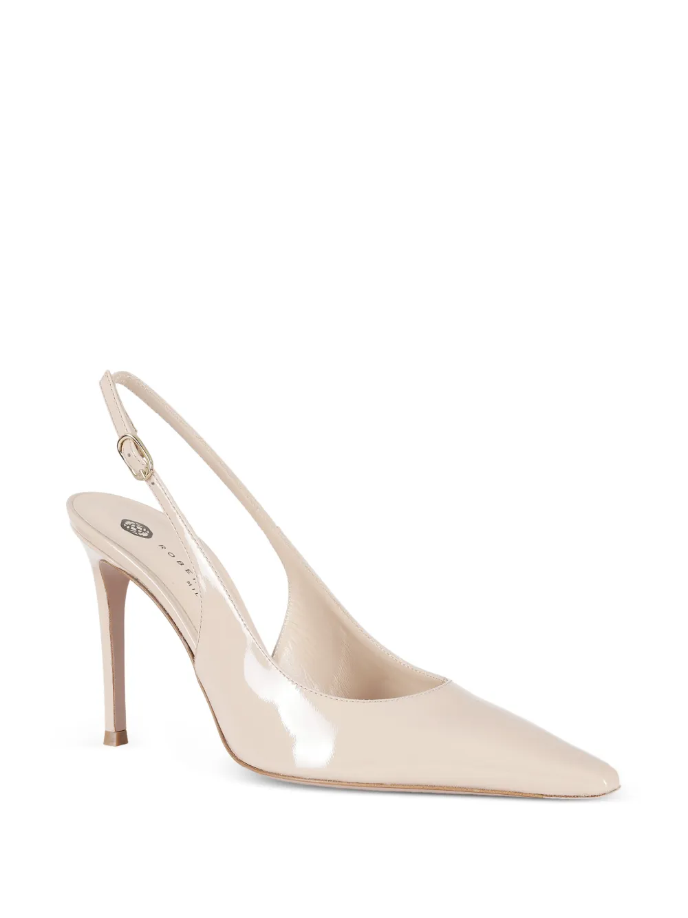  Roberto Festa Pointed-toe Pumps - Neutrals 