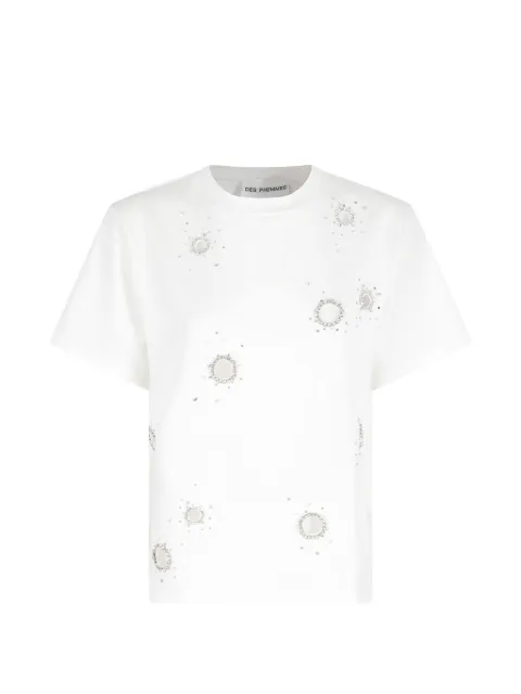 DES PHEMMES embellished T-shirt