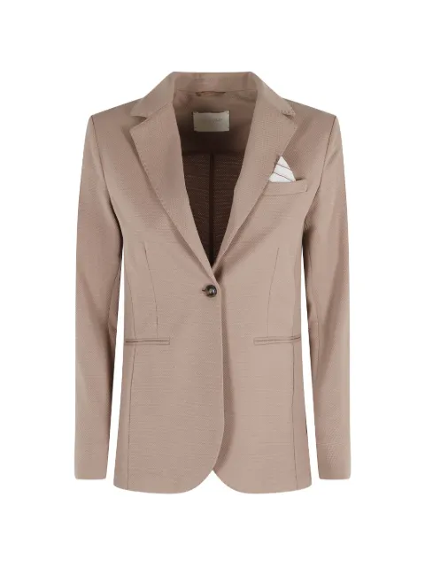 Circolo 1901 honeycomb slim blazer