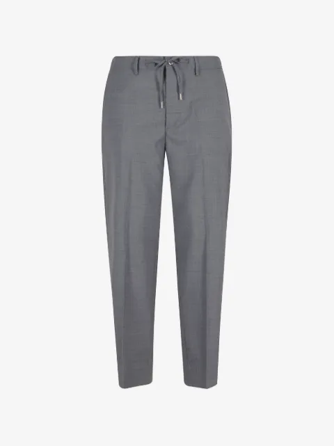 Briglia 1949 drawstring pleated trousers