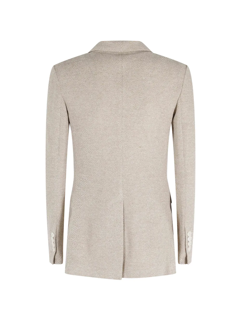  Circolo 1901 Mélange Double-breasted Blazer - Neutrals 