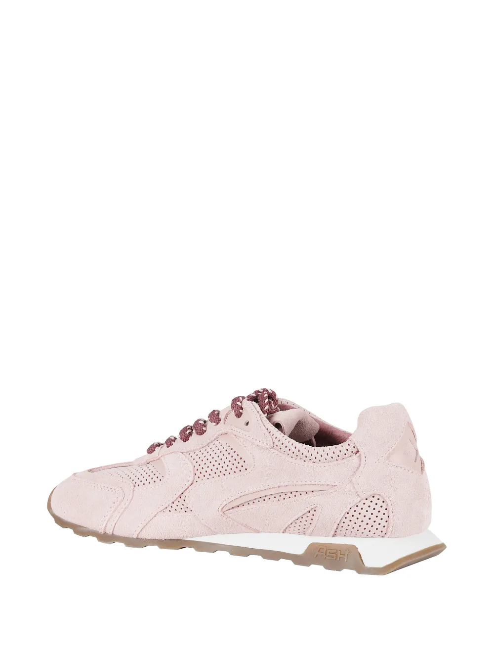 Ash Kasar geperforeerde low-top sneakers Roze
