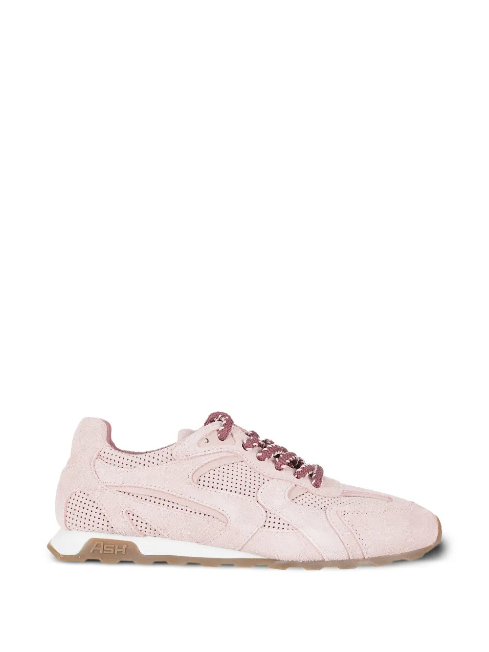 Ash Kasar geperforeerde low-top sneakers Roze