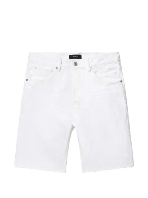 Purple Brand Optic denim shorts