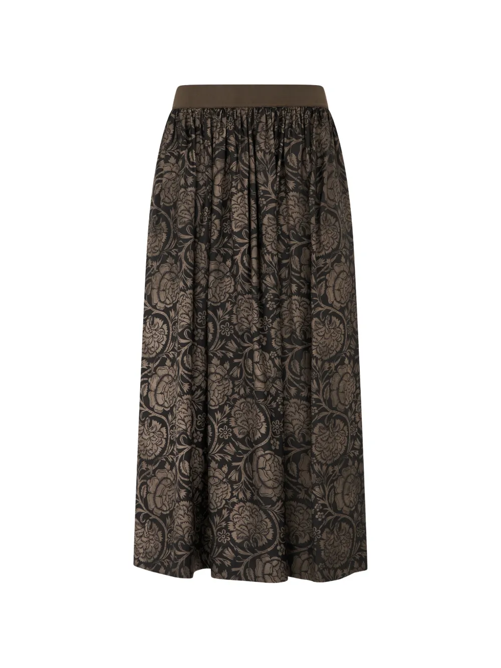 Uma Wang floral-print skirt - Nero