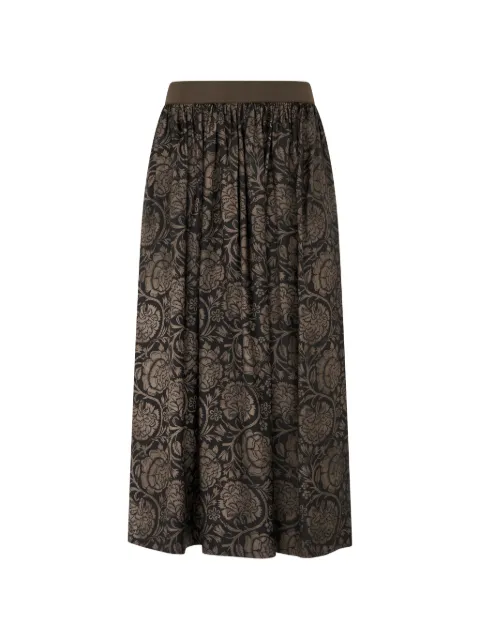 Uma Wang floral-print skirt