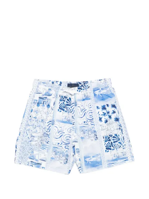 Paul & Shark Junior patchwork swim shorts