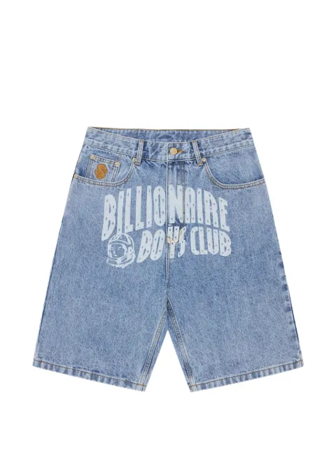 Billionaire Boys Club embroidered logo denim shorts