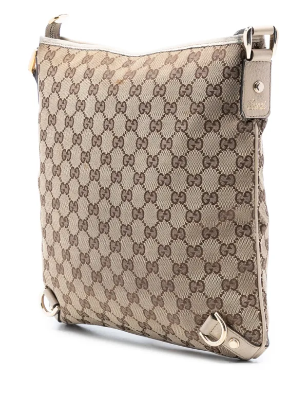 Gucci Pre-Owned 2016-2026 GGキャンバス アビー Dリング ショルダー 