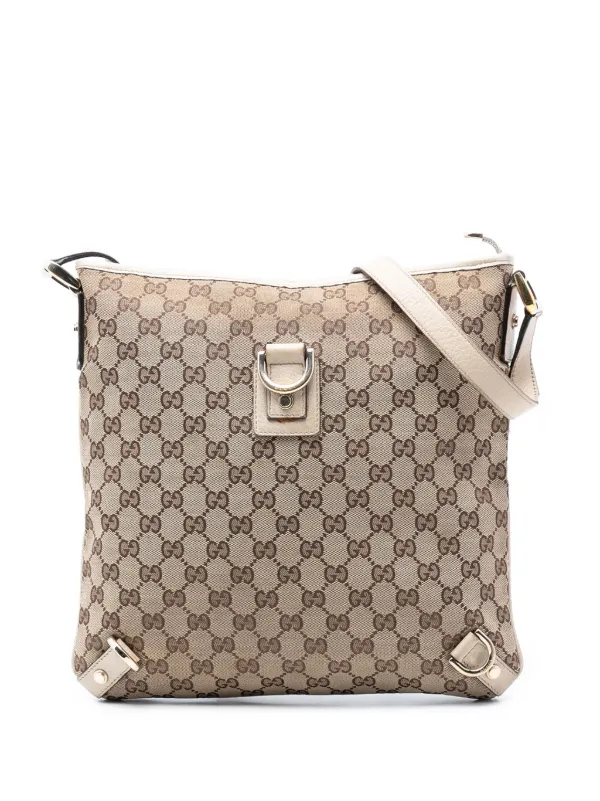 Gucci Pre-Owned 2016-2026 GGキャンバス アビー Dリング ショルダー 