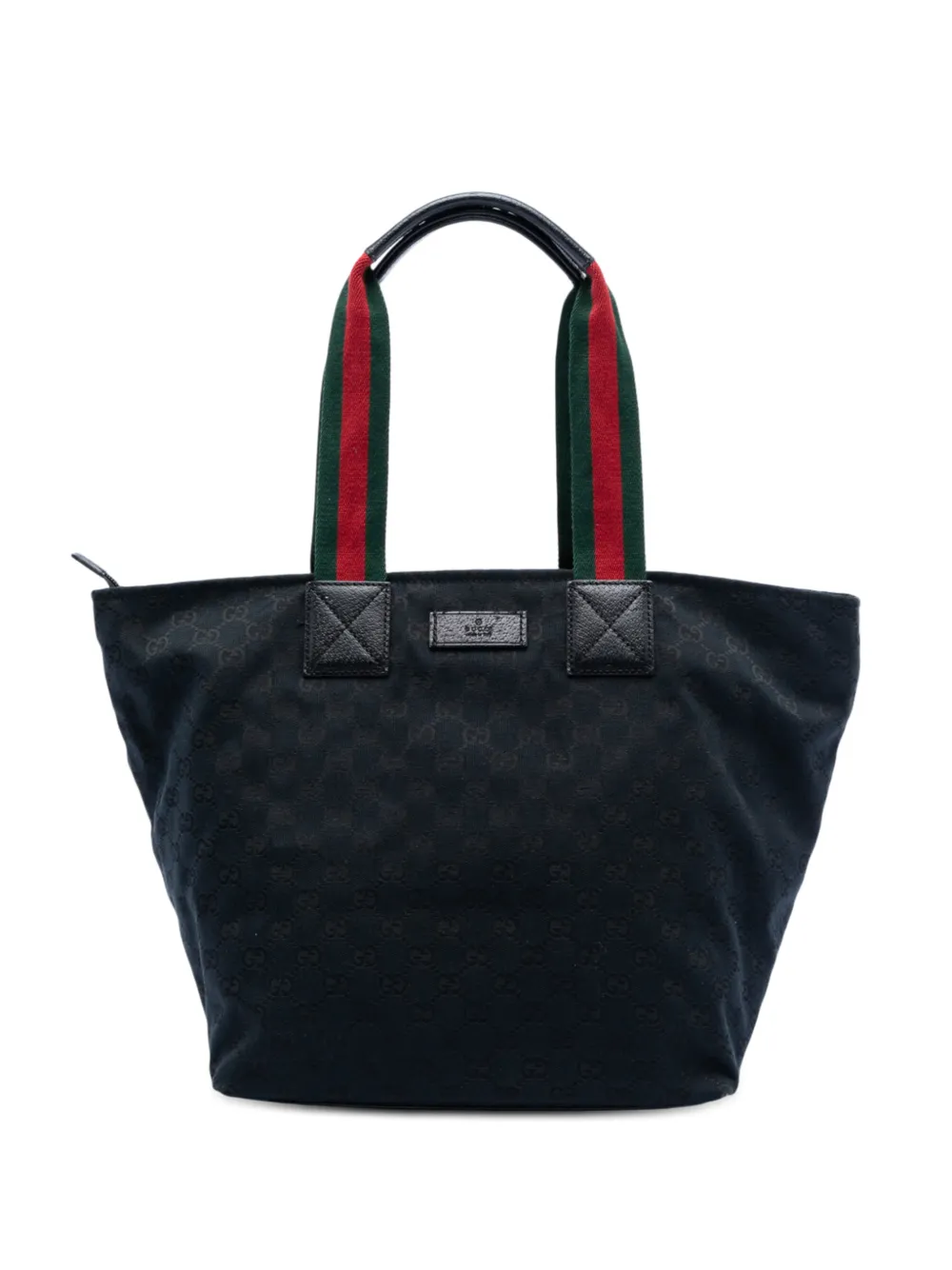 Gucci Pre-Owned 2016-2026 GG Canvas Web tote bag - Nero