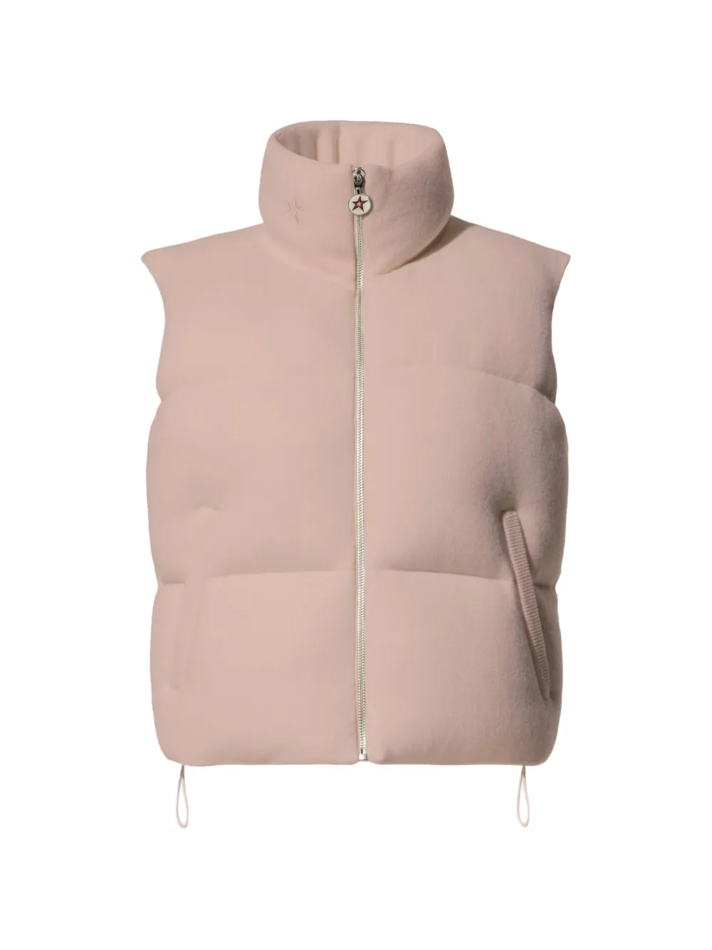 Perfect Moment zip-up down gilet - Pink