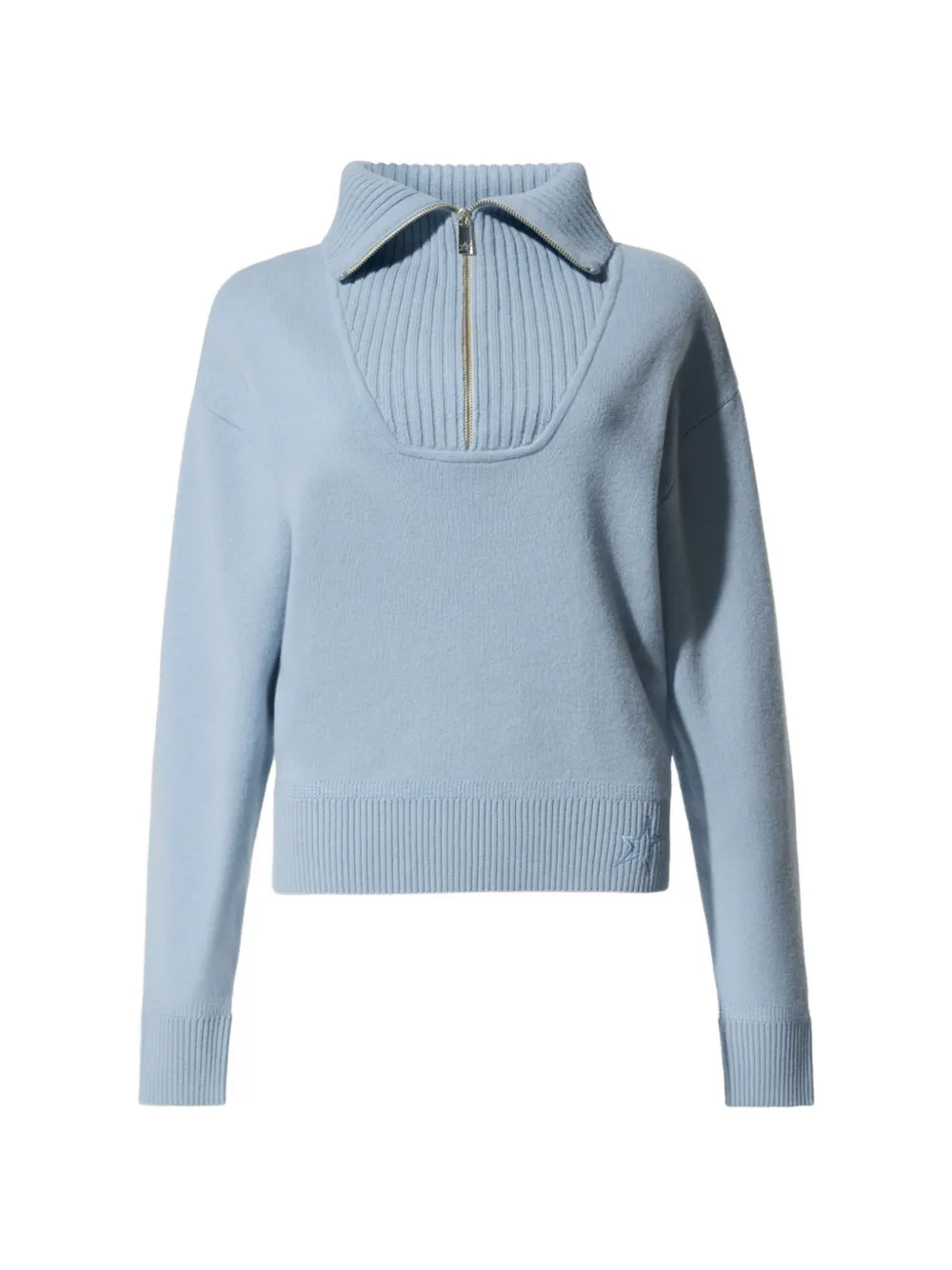 Perfect Moment half zip top - Blu