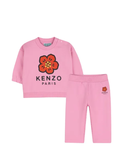 Kenzo Kids traje deportivo con estampado floral