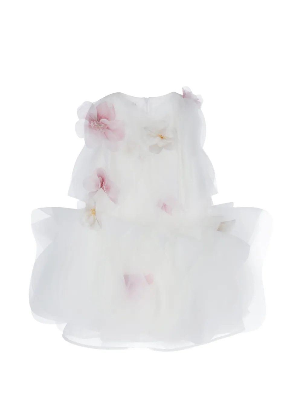 nikolia floral dress - Bianco