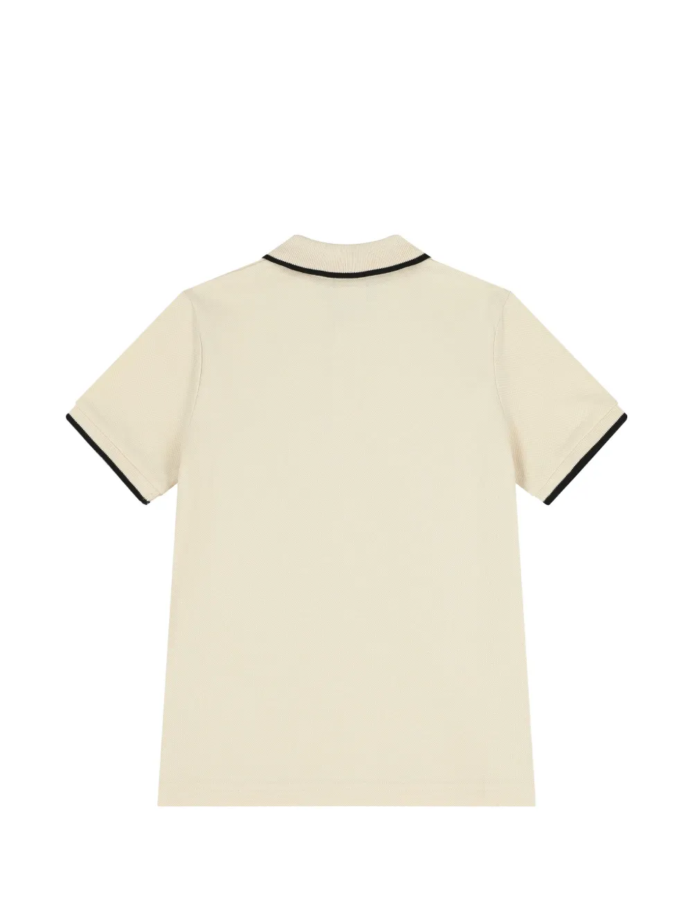 BOSS Kidswear Poloshirt met logodetail Beige