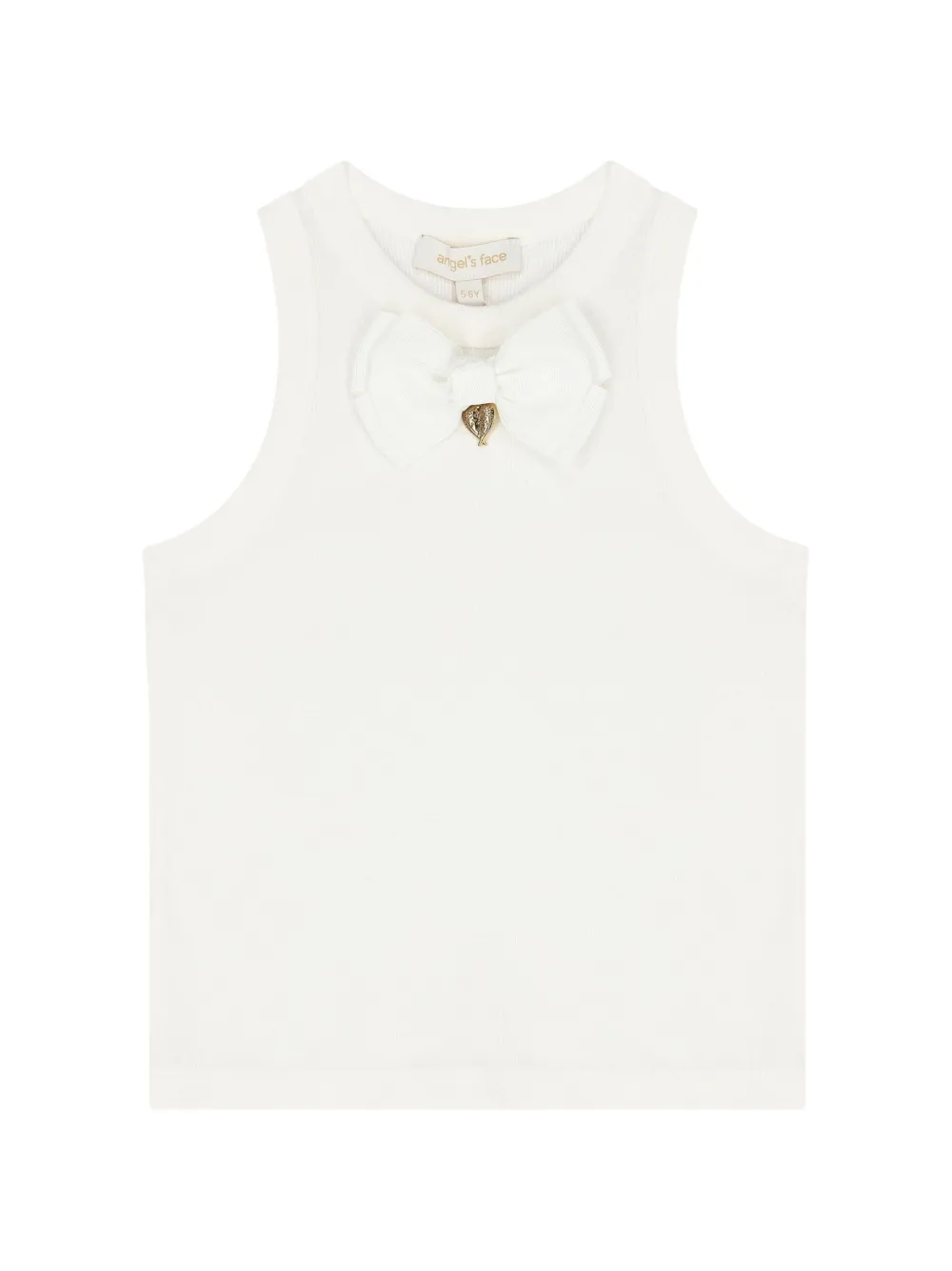 ANGEL'S FACE KIDS Canotta con fiocco - Toni neutri