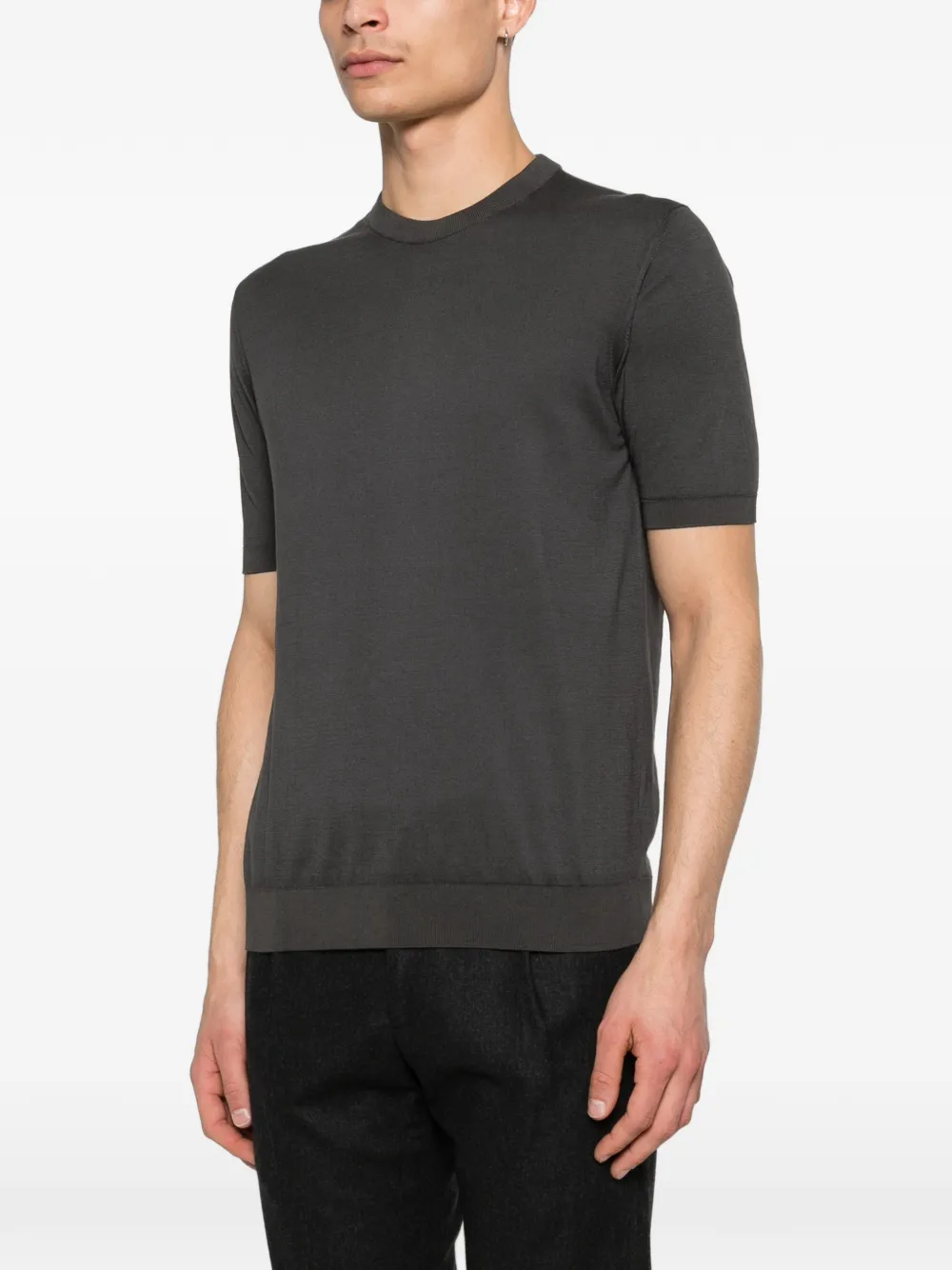  Fedeli Short-sleeve T-shirt - Grey 