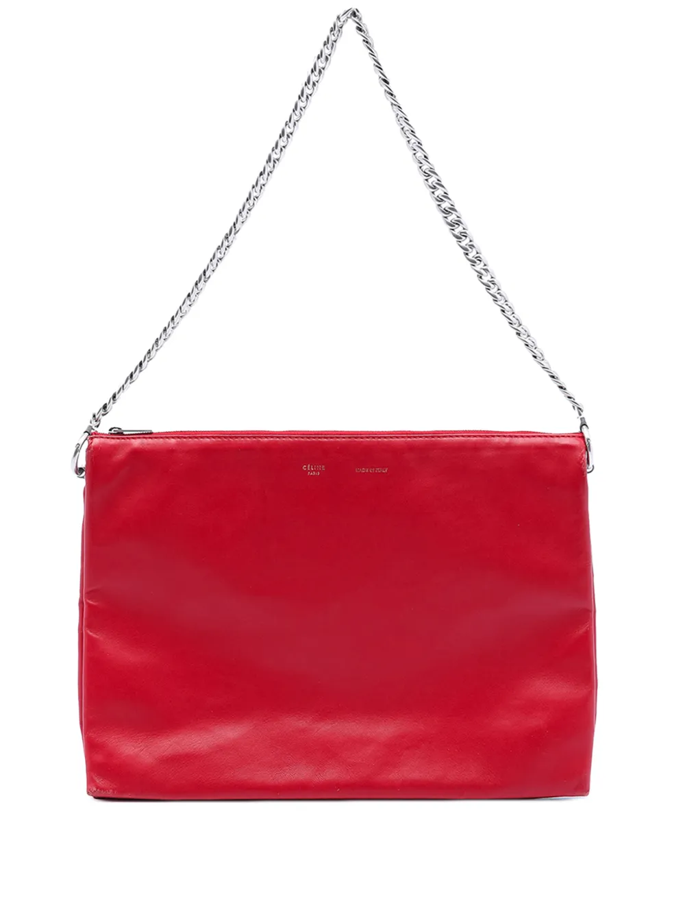 Celine Pre-Owned 2013 Lambskin Soft Trio shoulder bag - Rosso
