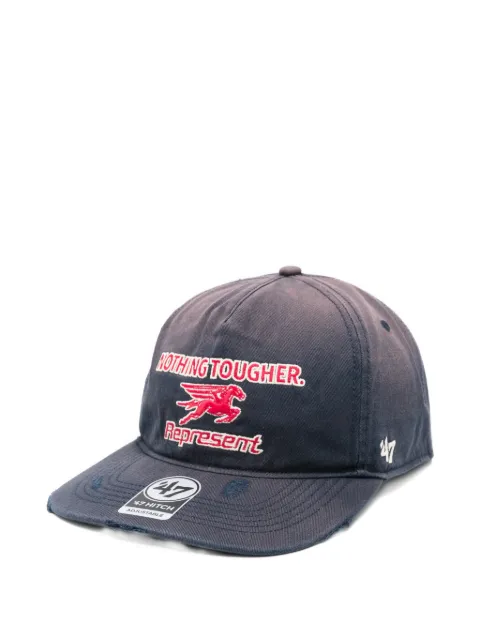 Represent x 47 Nothing Tougher distressed baseball cap