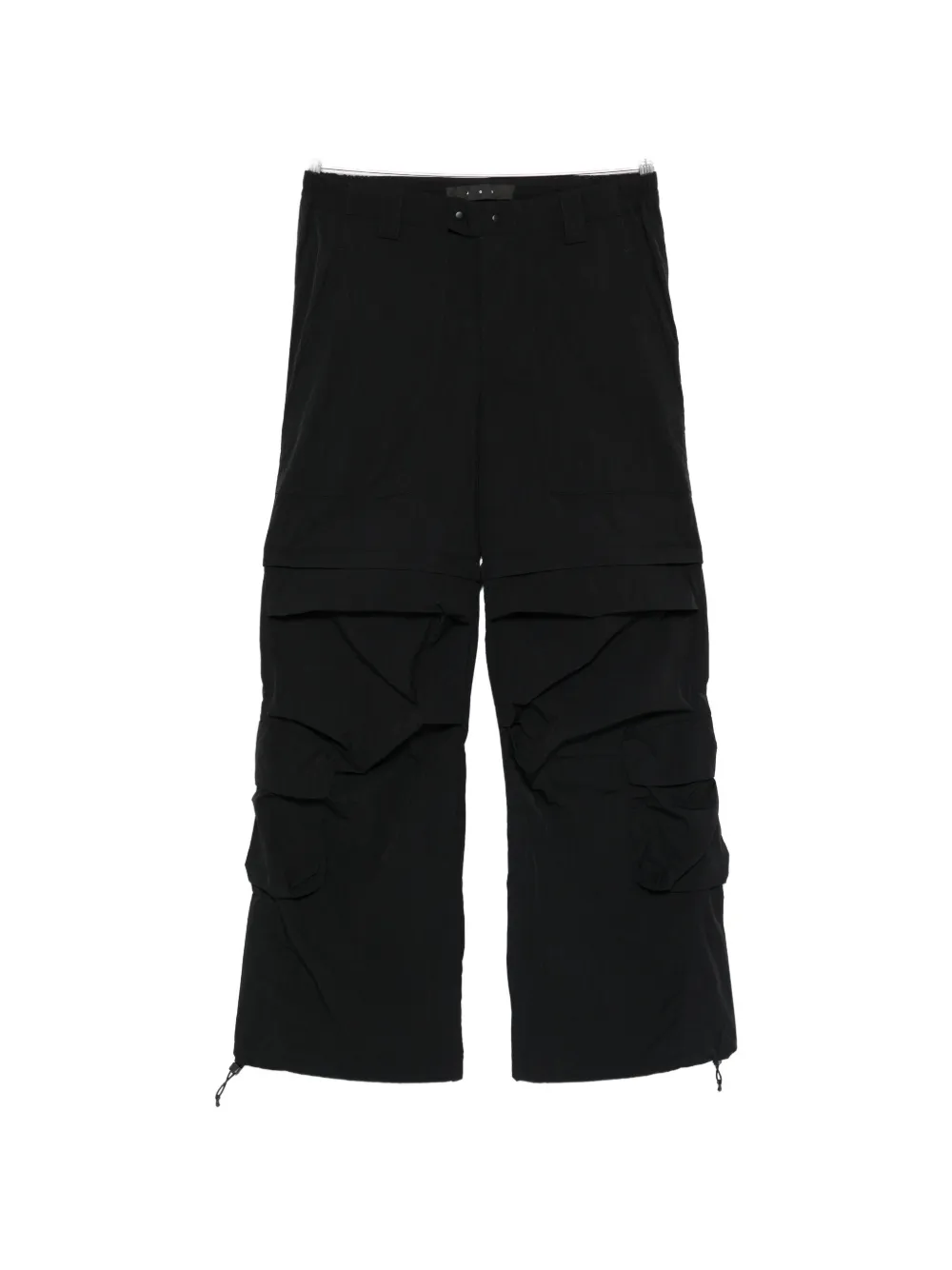 Jg1 Belt-loops Pants In Black
