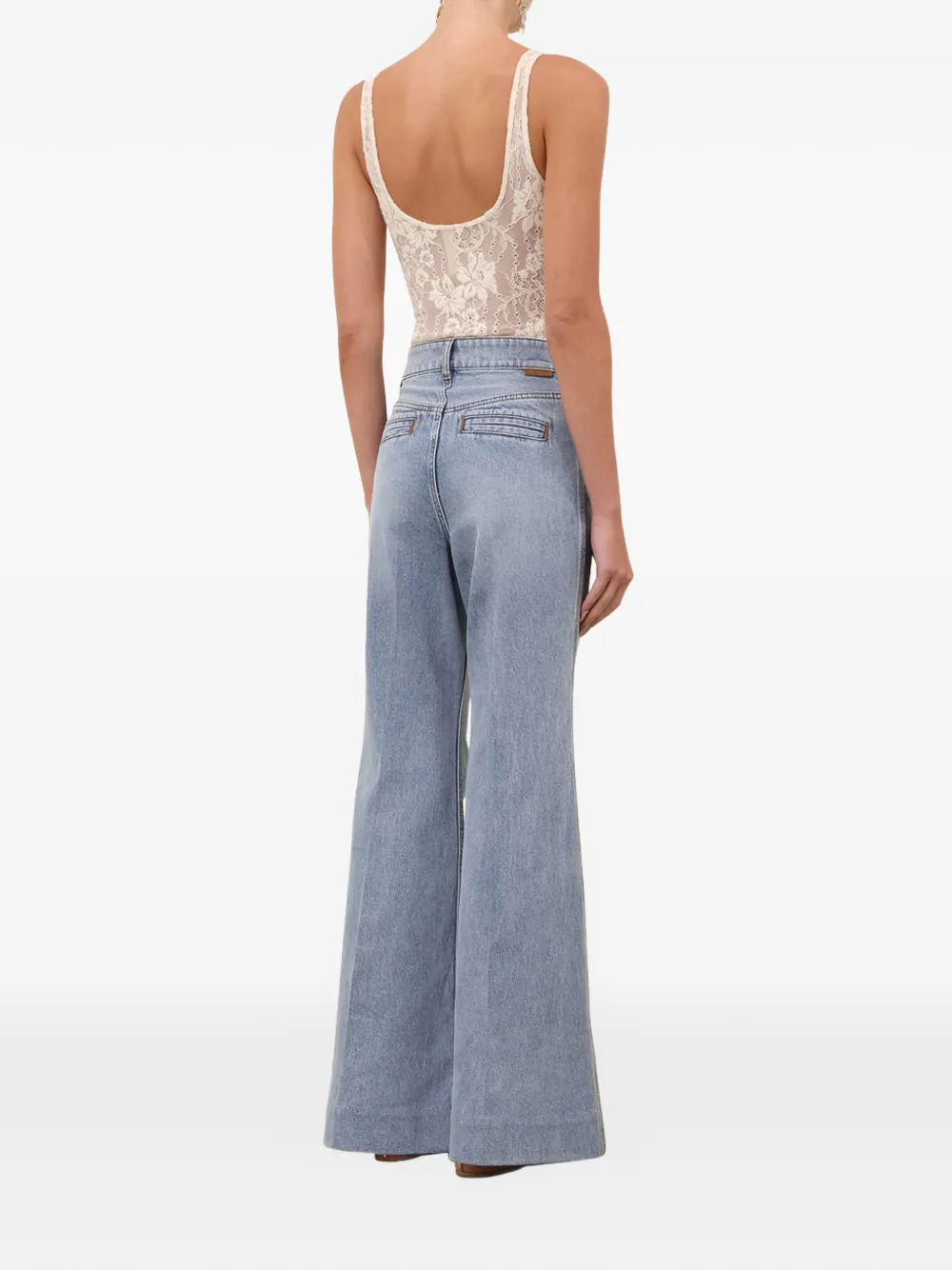  Zimmermann Flared Jeans - Blue 
