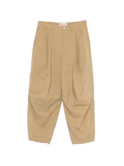 MORDECAI pantalon plissé à poches cargo