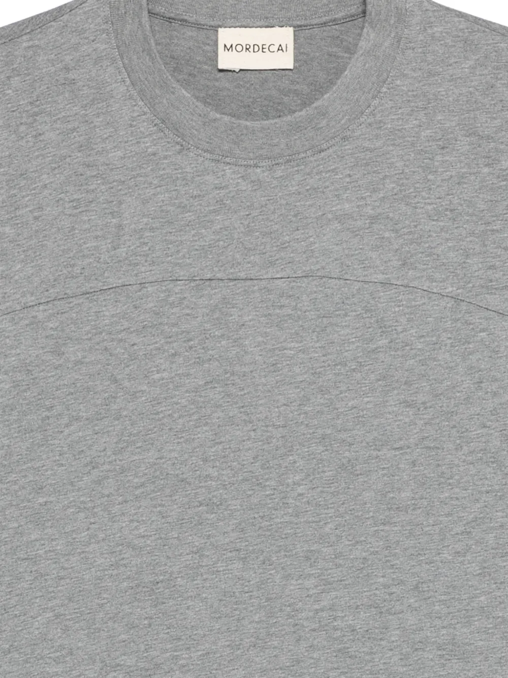  Mordecai Panelled Graphic T-shirt - Grey 