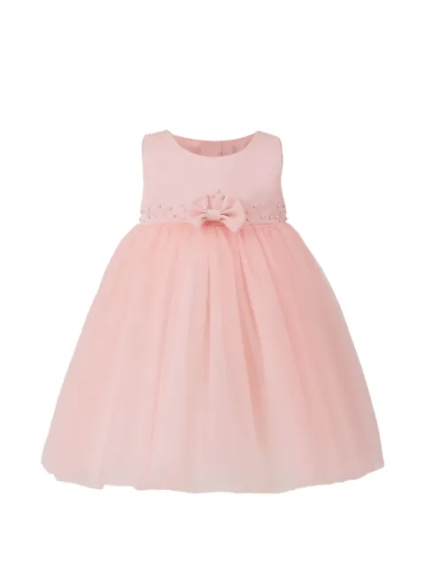 Tulleen Oravelle bow-detail party dress