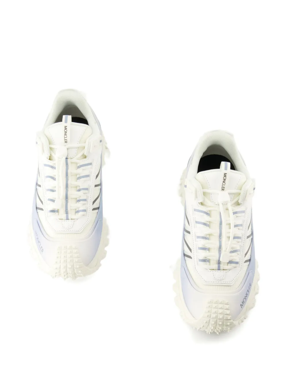Moncler Tailgrip leren sneakers Wit