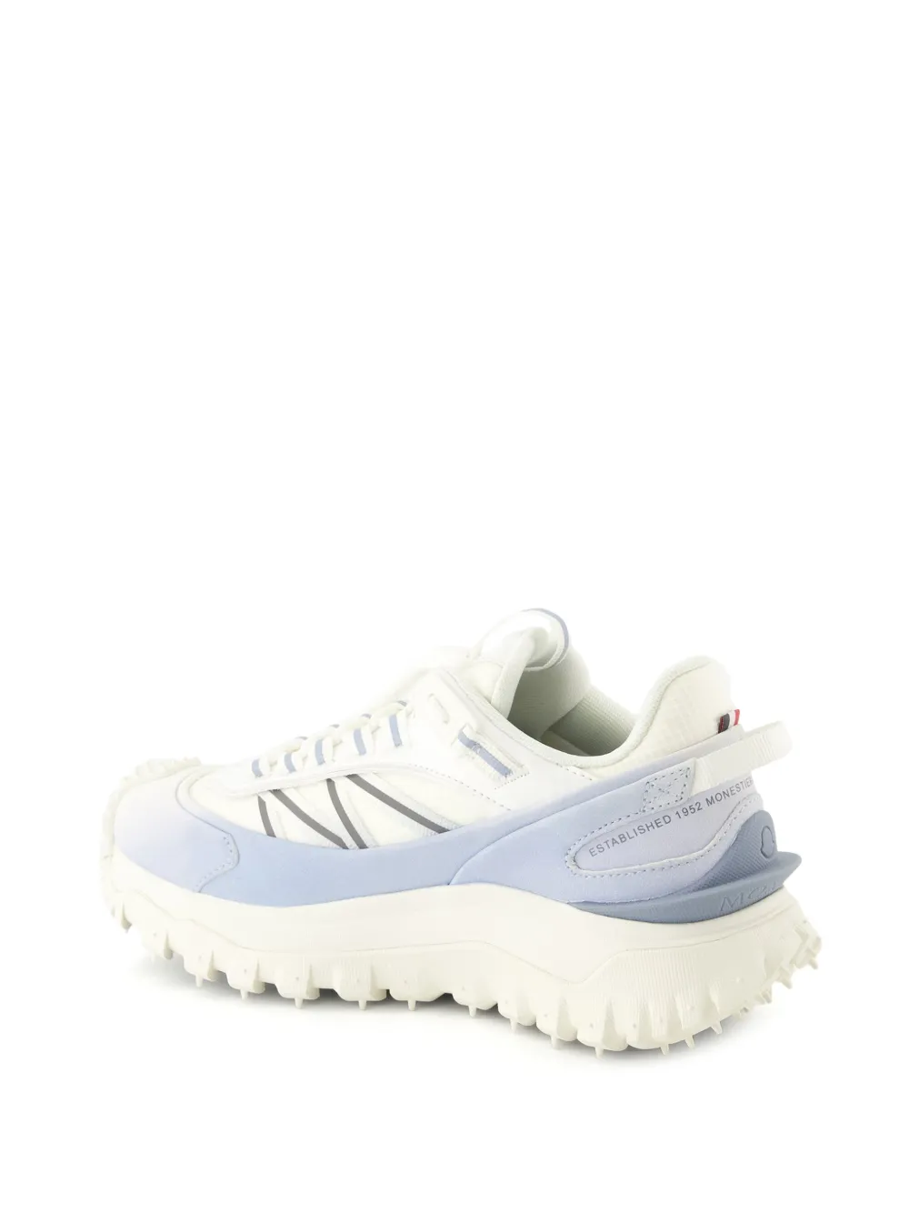 Moncler Tailgrip leren sneakers Wit