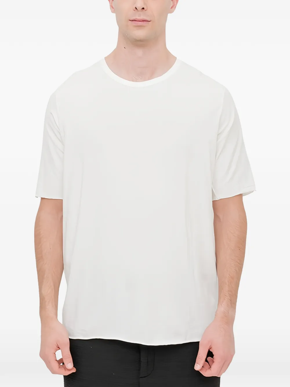 69 BY ISAAC SELLAM crew-neck T-shirt - Bianco
