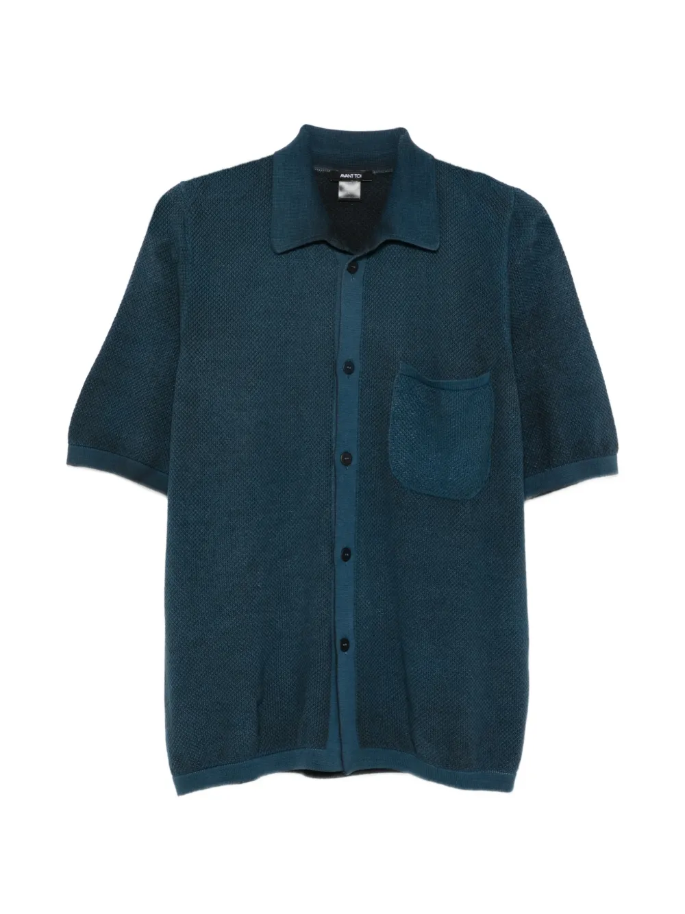 Avant Toi pocket button shirt - Blau