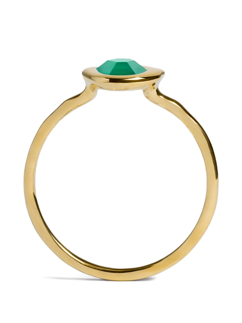 Monica Vinader Odyssey onyx ring - Oro