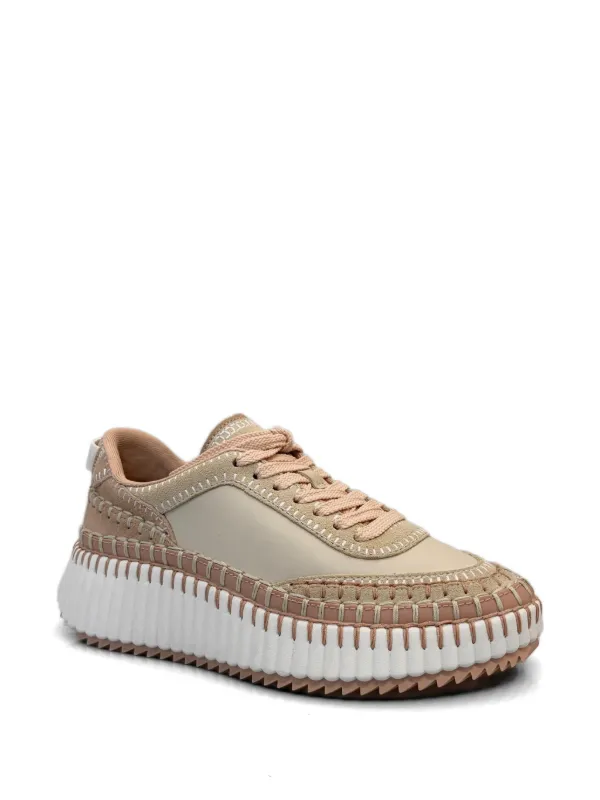 Chloé Nama Sneakers in Neutrals