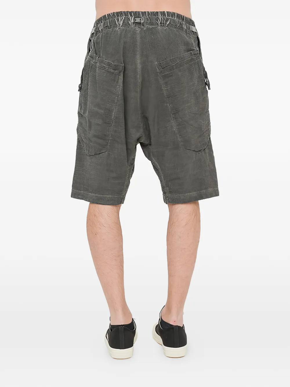 69 BY ISAAC SELLAM Shorts met trekkoord Grijs