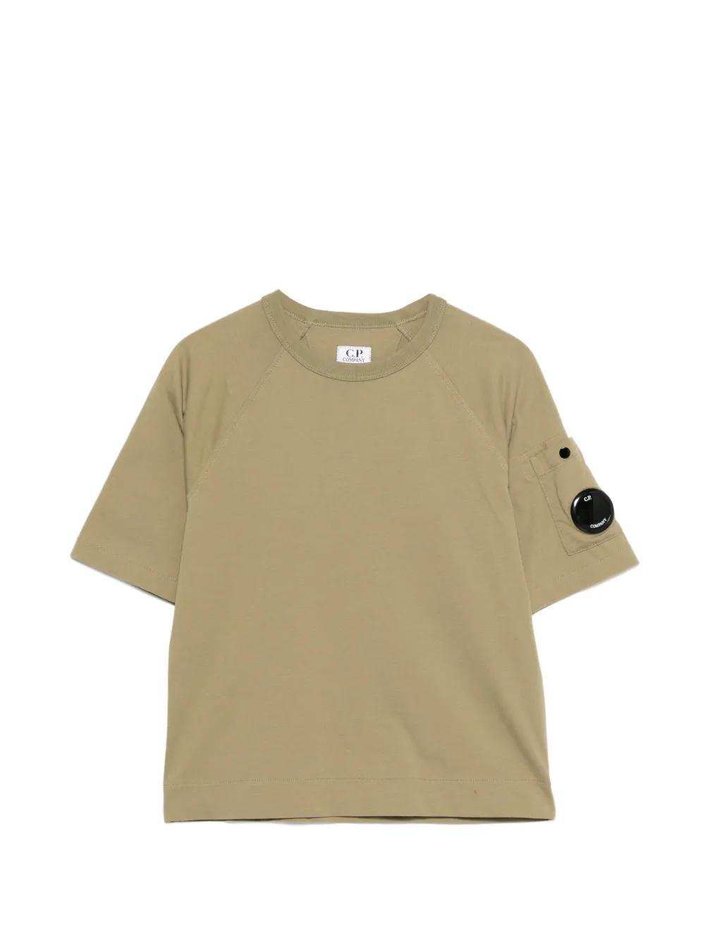 C.P. Company Kids patch-pocket T-shirt - Verde